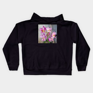 Pink Orchid (Spathoglottis x parsonsii) Kids Hoodie